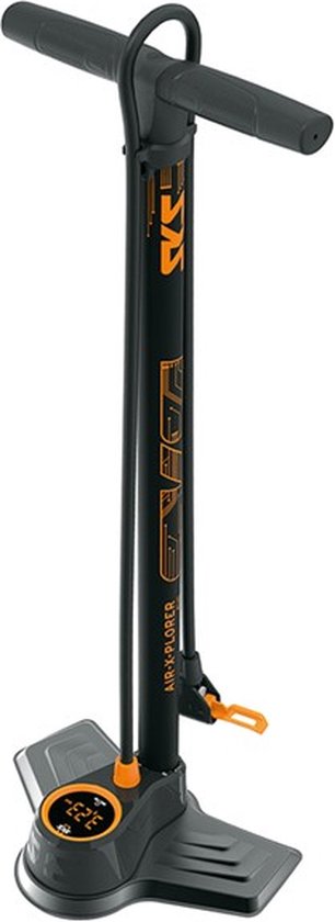 Voetpomp SKS Air-X-Plorer DIGI 10.0 10 Bar - AV, SV, DV (MV EASY) van SKS