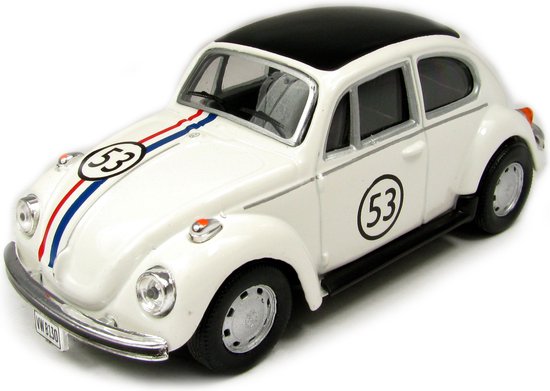 Volkswagen BEETLE 53 HERBIE MONTE CARLO CARAMA 1:43 van Merkloos