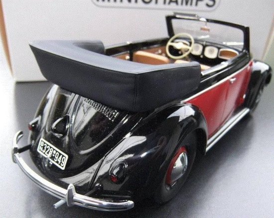 Volkswagen Beetle Convertible 1949 - 1:18 - Minichamps van Volkswagen