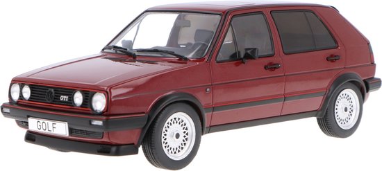 Volkswagen Golf II GTI Modelcar Group Modelauto 1:18 1984 MCG18391 Schaalmodel van Merkloos