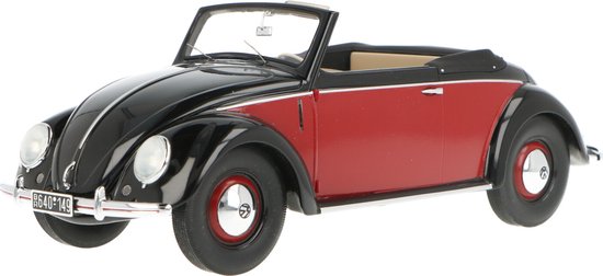 Volkswagen Kever Hebmüller Minichamps Modelauto 1:18 1949 107054230 Schaalmodel van Volkswagen