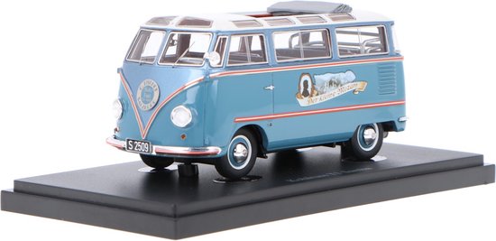 Volkswagen Kohlruss T1 Samba Der kleine Mozart AutoCult Modelauto 1:43 1955 08020 van Volkswagen