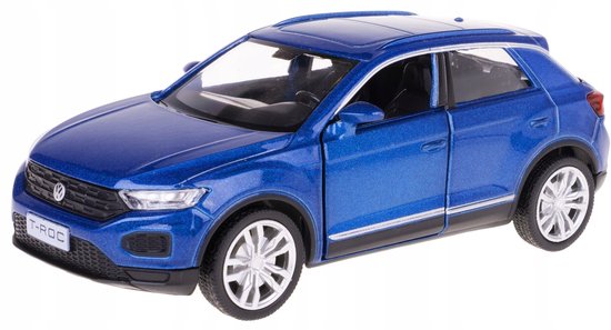 Volkswagen T-Roc Speelgoedauto Blauw RMZ 160x70x70 mm van Volkswagen