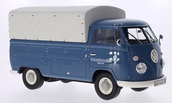 "Volkswagen T1 Pick Up + Huif ""Volkswagen Service""  1/18" van Solido