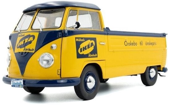 Volkswagen T1 Pick-Up 'Ikea Sweden' 1950 - 1:18 - Solido van Merkloos