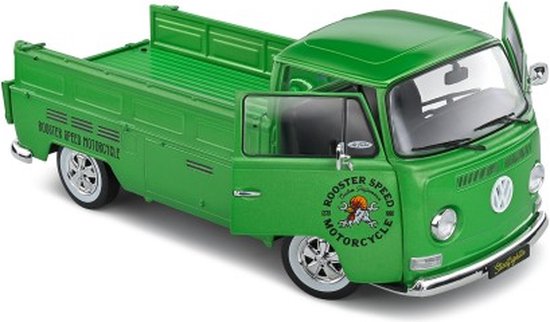 Volkswagen T2 Pick Up Rooster 1968 Groen van Volkswagen
