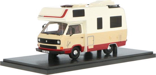 Volkswagen T3 Karmann Gipsy AutoCult Modelauto 1:43 1983 09008 Schaalmodel van Volkswagen