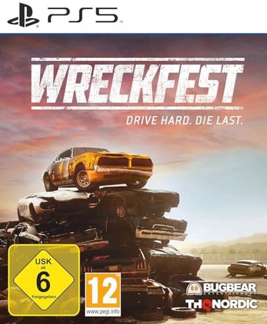 Vollkontakt-Rennspiel für PS5 - Wreckfest van Merkloos