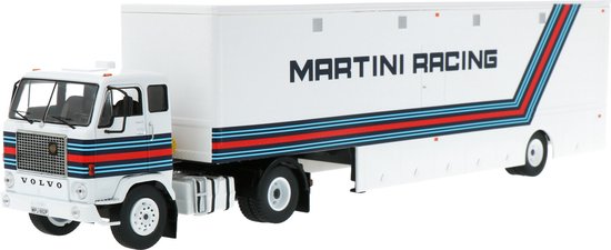 Volvo F88 (Martini Racing Transporter) - 1:43 - IXO Models van Volvo