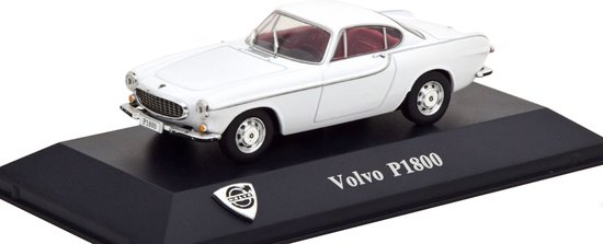 Volvo P1800 1961 Wit - Volvo Dealer Collection miniatuur auto 1:43 van Volvo
