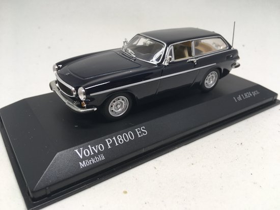 VOLVO P1800 ES - 1:43 - Blauw - Minichamps - Modelauto - Schaalmodel - Modelauto - Miniatuurauto - Miniatuur autos van Volvo