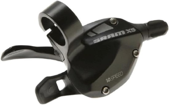 Voorderieur Shifter - Versnellingshendel Fiets - Fietsen Schakelen - Aluminium Composiet - Links - Zwart