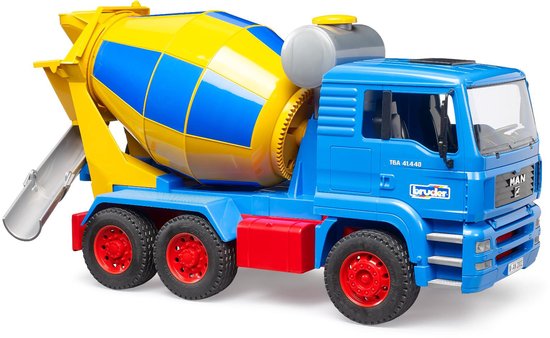 Vrachtwagen MAN Cement Mixer 50 Jaar Bruder van Merkloos