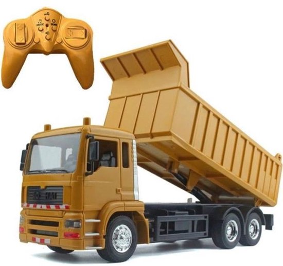 vrachtwagen speelgoed - Speelgoed Auto’s voor Jongens - Bouwvoertuigen Set - groot model 28x9x24.5 - Vrachtwagen Speelgoed - Speelgoed vanaf 3 Jaar van Topraxx