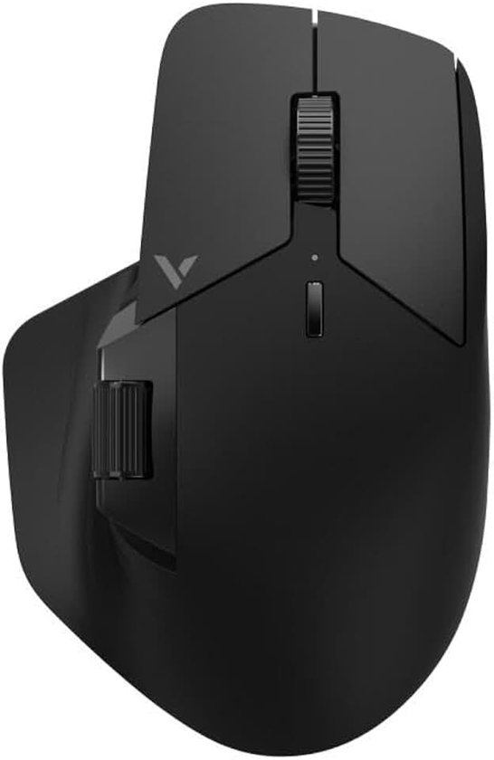 VT0PRO draadloze 2,4 GHz high-performance gamingmuis met 26000 DPI optische sensor, 50 G versnelling, 650 IPS, tot 160 uur batterijduur, PC/Mac - zwart
