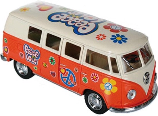 VW model busje oranje van Volkswagen