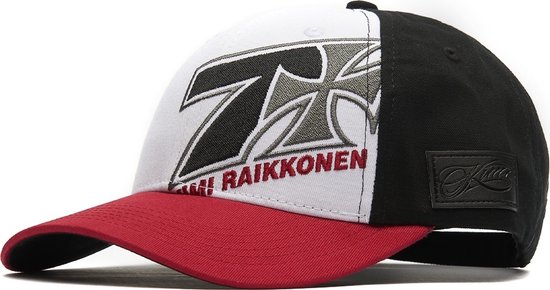 WCC West Coast Choppers Cap Kimi Raikkönen Fast As Heck Roundbill Hat White van Merkloos
