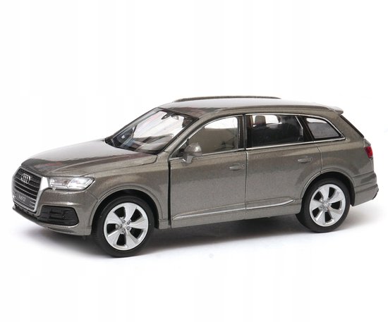 Welly Audi Q7 Modelauto 1:34 - Grafiet van Merkloos