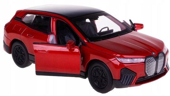 Welly BMW iX Modelauto Metaal 1:34-39 Rood van Welly