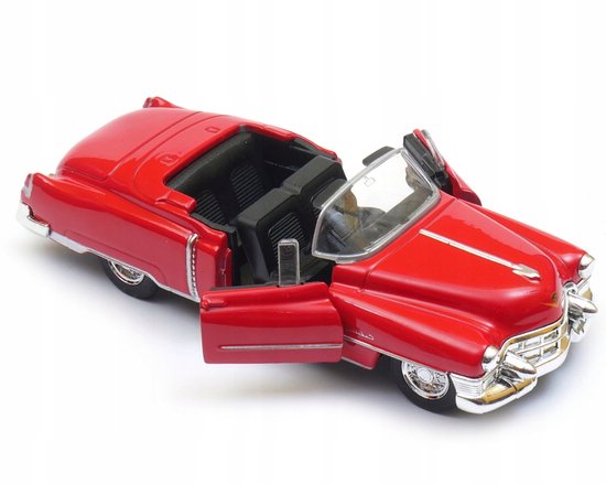 Welly Cadillac Eldorado 1953 Metaal Modelauto Rood 1:34 van Merkloos