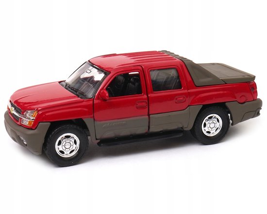 Welly Chevrolet Avalanche 1:34 Modelauto Rood van Merkloos