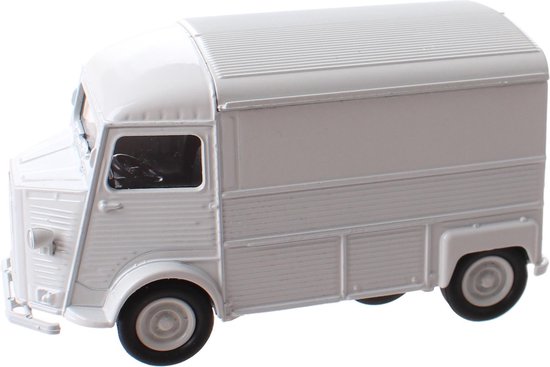 Welly Citroën Type H 4 Bus 10,5cm Wit van Welly