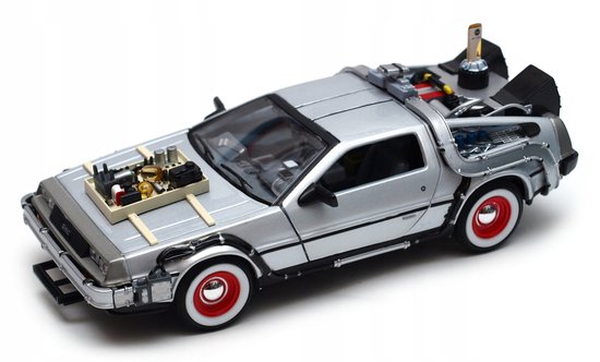 Welly DeLorean DMC-12 1:24 - Terug naar de toekomst III van Merkloos
