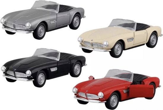 Welly Die Cast 1956 BMW 507 1:36 (1pc, Willekeurige Kleur) van Welly