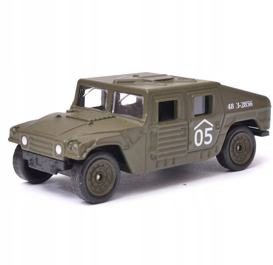Welly Humvee HMMWV Modelauto Schaal 1:60 - Gedetailleerd gegoten speelgoed van Welly