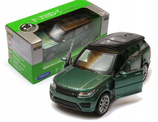 Welly Land Rover Range Rover Sport modelauto 1:34-39 groen van Welly