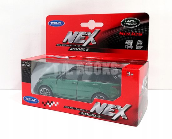 Welly Land Rover Series Range Rover Sport modelauto, donkergroen van Welly