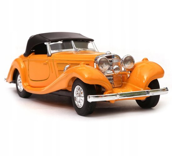 Welly Mercedes-Benz 500K 1:34 modelauto - Geel van Welly