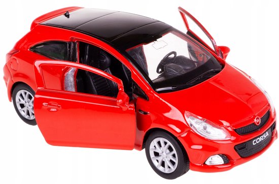 Welly Opel Corsa OPC Metaal Modelauto 1:32 Rood van Welly