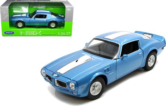 WELLY PONTIAC FIREBIRD TRANS AM 1972 1:24 - Modelauto - Schaalmodel - Miniatuurauto - Model auto van Welly