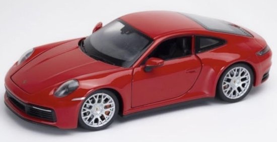 WELLY Porsche 911 CARRERA 4S schaalmodel 1:24 van Welly