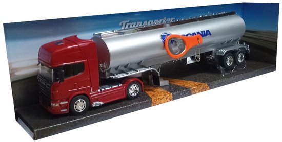 Welly Scania Tankwagen Vrachtwagen Schaal 1:32 - 48cm van Welly