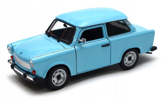 Welly Trabant 601 Modelauto Metaal 1:34 Blauw van Welly