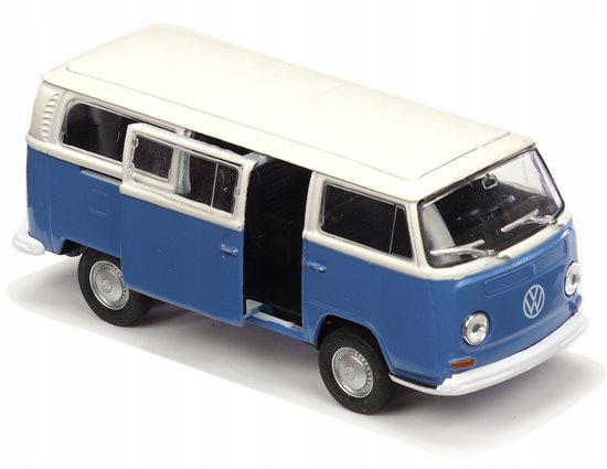 Welly Volkswagen T2 Bus Van 1972 Metaal Model Auto 1:34-1:39 van Merkloos
