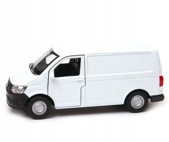 Welly Volkswagen Transporter T6 Van Modelauto Schaal 1:34 - Wit van Welly