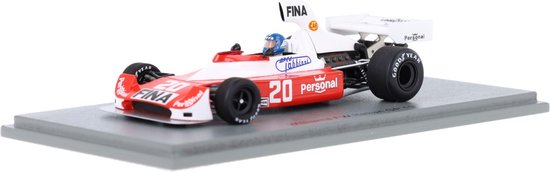 Williams F1 FW04 Cosworth Spark Modelauto 1:43 1975 Renzo Zorzi Frank Williams Racing Cars S7493 van Williams