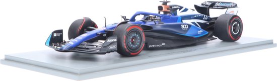Williams F1 FW45 Spark Modelauto 1:18 2023 Alexander Albon Williams Racing 18S952 British GP van Spark