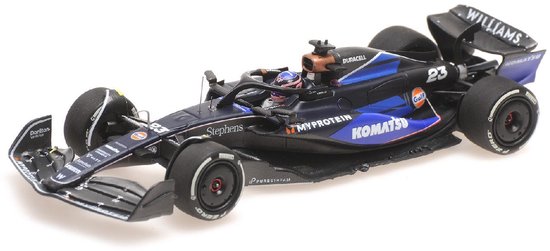 Williams Racing Mercedes FW46, Alex Albon, Bahrain 2024 - 1:43 - Minichamps van Minichamps