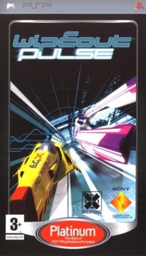 Wipeout Pulse Platinum Sony Psp van Sony