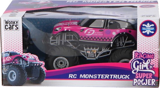 Wonky Cars RC Monstertruck Pink van Jamara