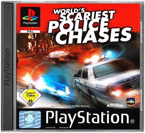 World's Scariest Police Chases-Duits (PlayStation 1) Gebruikt van Atari