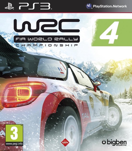 WRC: FIA World Rally Championship 4 - PS3 van Bigben Interactive