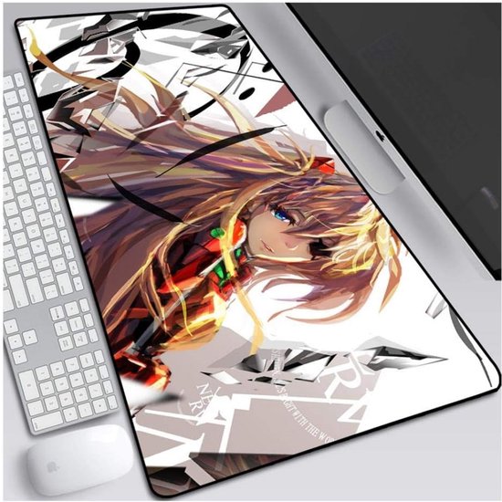 XXL Gaming Mousepad Anime Stijl Snelheid en Precisie 900x400mm van Merkloos