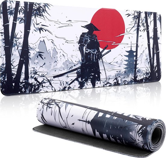 XXL Gaming Muismat 800x300mm - Groot Antislip Bureauonderlegger voor Precisie en Snelheid van Merkloos