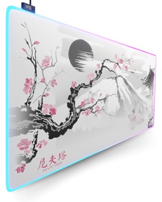 XXL Gaming Muismat - 900 x 500mm Premium Muismat met Genaaide Randen en Anti-Slip Basis van Merkloos