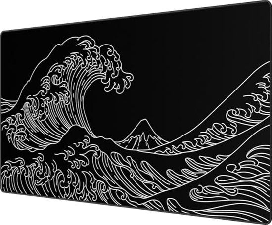 XXL Gaming Muismat 900x400mm - Antislip, Waterdicht Bureauonderlegger voor Computer en Laptop van Merkloos